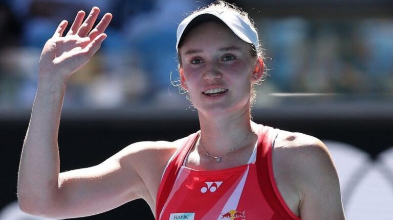 Elena Rybakina brilha no Australian Open com vitória rápida sobre Emerson Jones