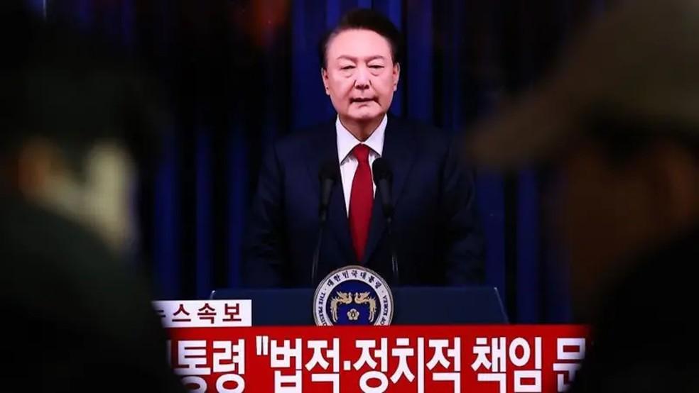 Em dezembro, parlamento da Coreia do Sul aprovou impeachment contra Yoon Suk Yeol