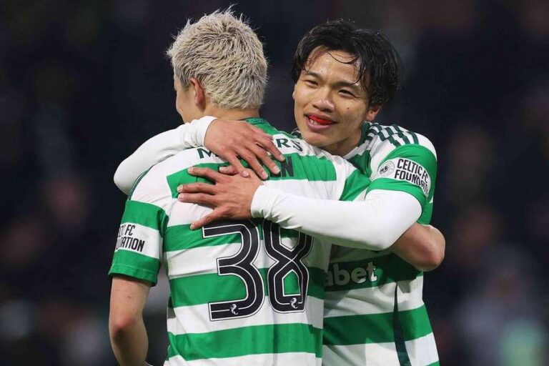 Dupla Japonesa Brilha e Aumenta Liderança do Celtic na Escócia