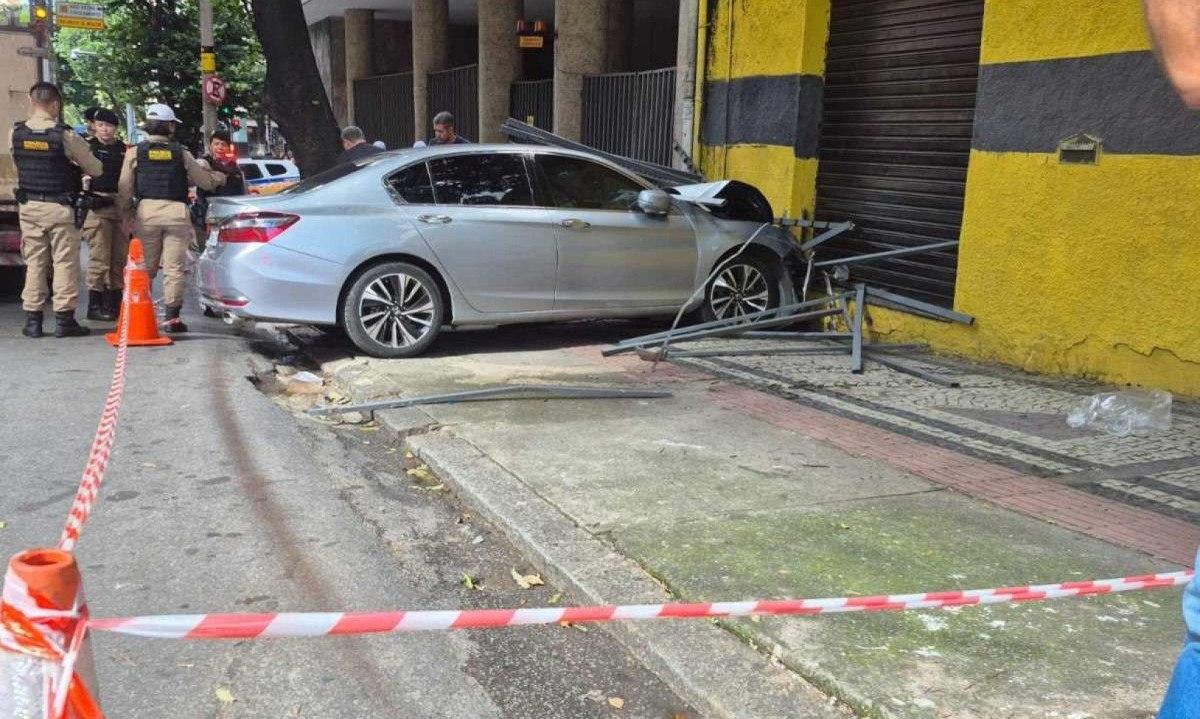 Acidente na Região Centro-Sul de Belo Horizonte