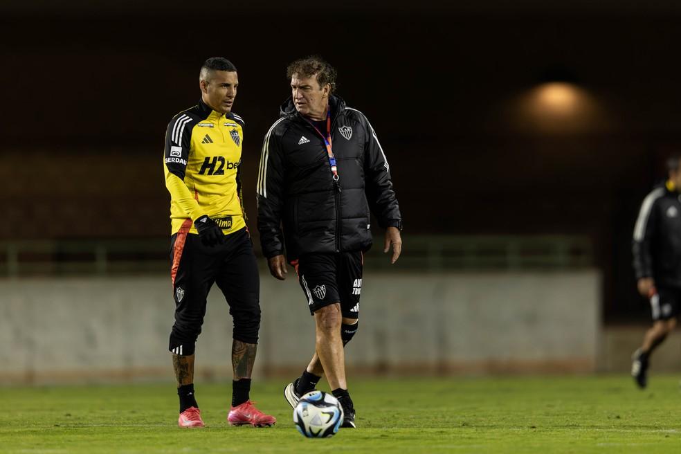 Treino do Atlético em Orlando