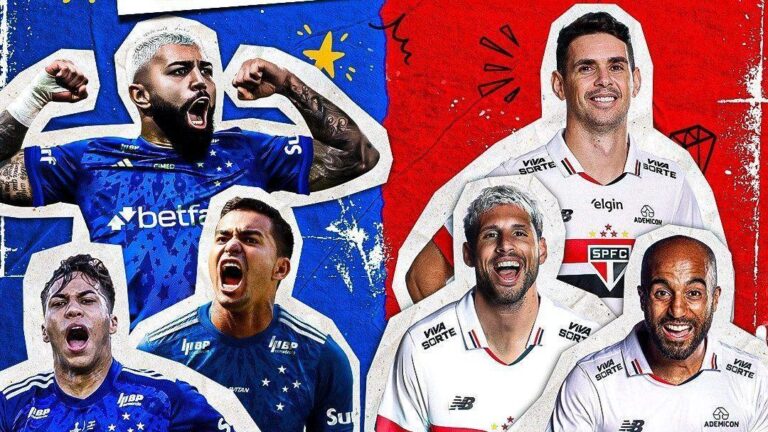 Cruzeiro e São Paulo se enfrentam nos EUA em amistoso histórico