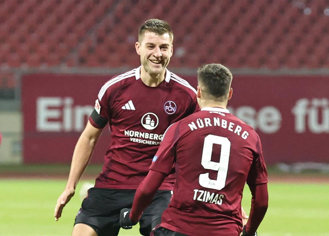 1. FC Nürnberg contra Karlsruher SC