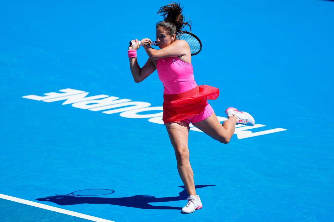 Daria Kasatkina no Australian Open 2025.