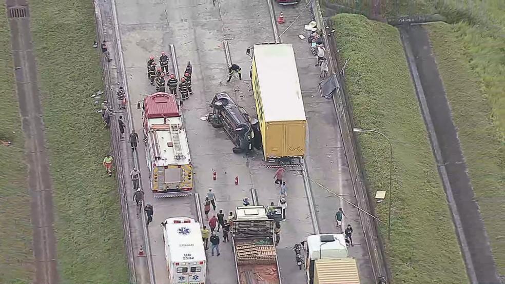 Engavetamento no Rodoanel