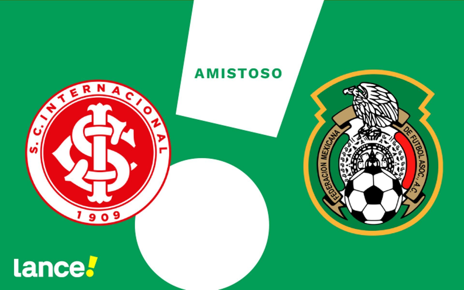 Cartaz do amistoso do Internacional