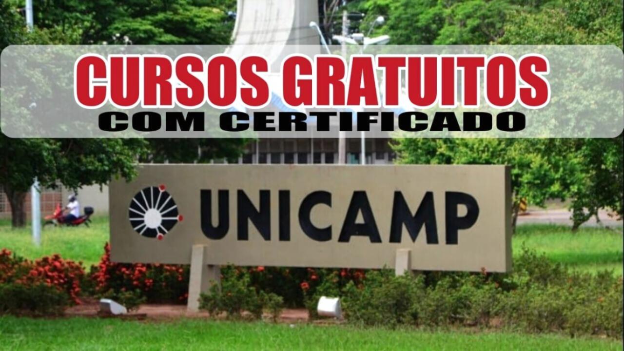 Cursos gratuitos EAD da Unicamp