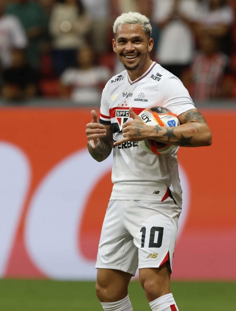 Luciano se Aproxima do Top-20 na Artilharia do São Paulo e Clássico Contra o Palmeiras se Aproxima