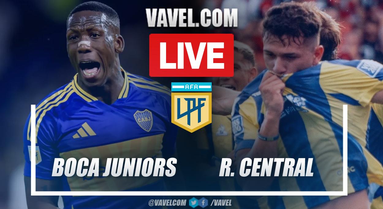 Boca Juniors vs Rosario Central LIVE Score Updates: The home team takes the lead (1-0).