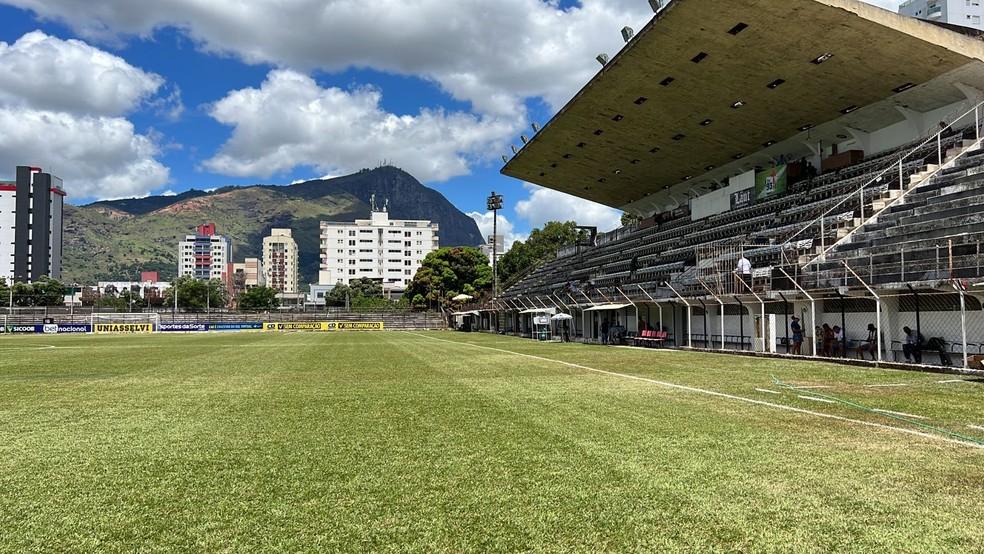 Estádio Mammoud Abbas, o Mamudão, em Governador Valadares