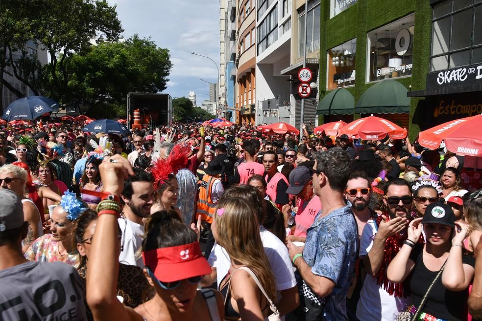 Bloco Acadêmicos do Baixo Augusta desfila em São Paulo