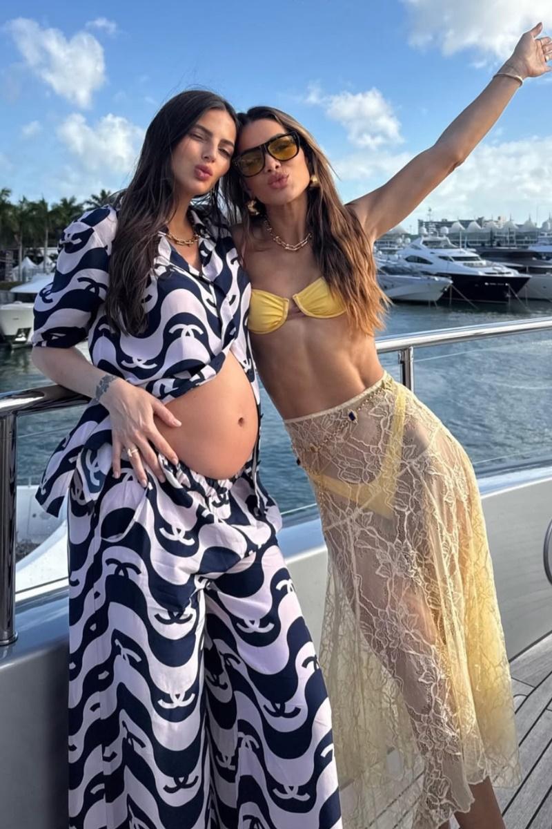 Chá de bebê Kelly Piquet Miami