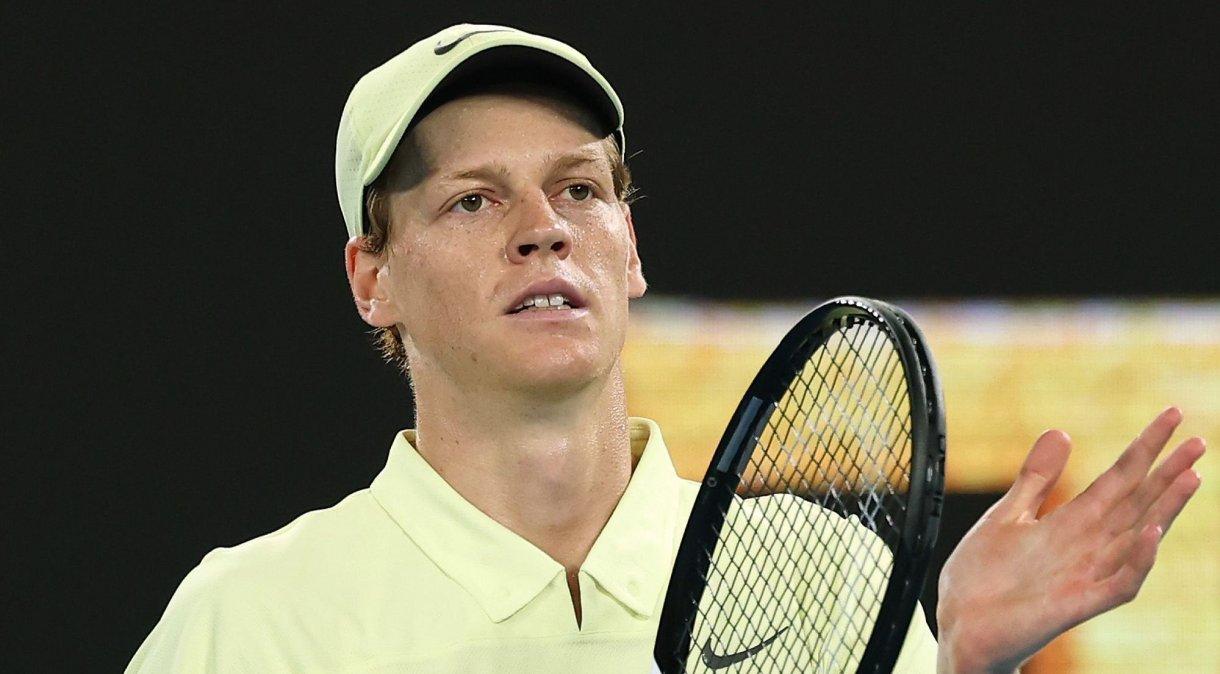 Jannik Sinner, tenista italiano.