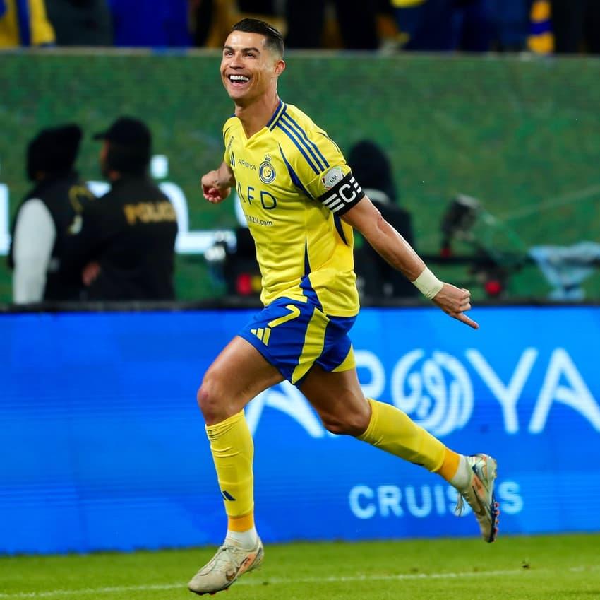 Cristiano Ronaldo em ação pelo Al-Nassr