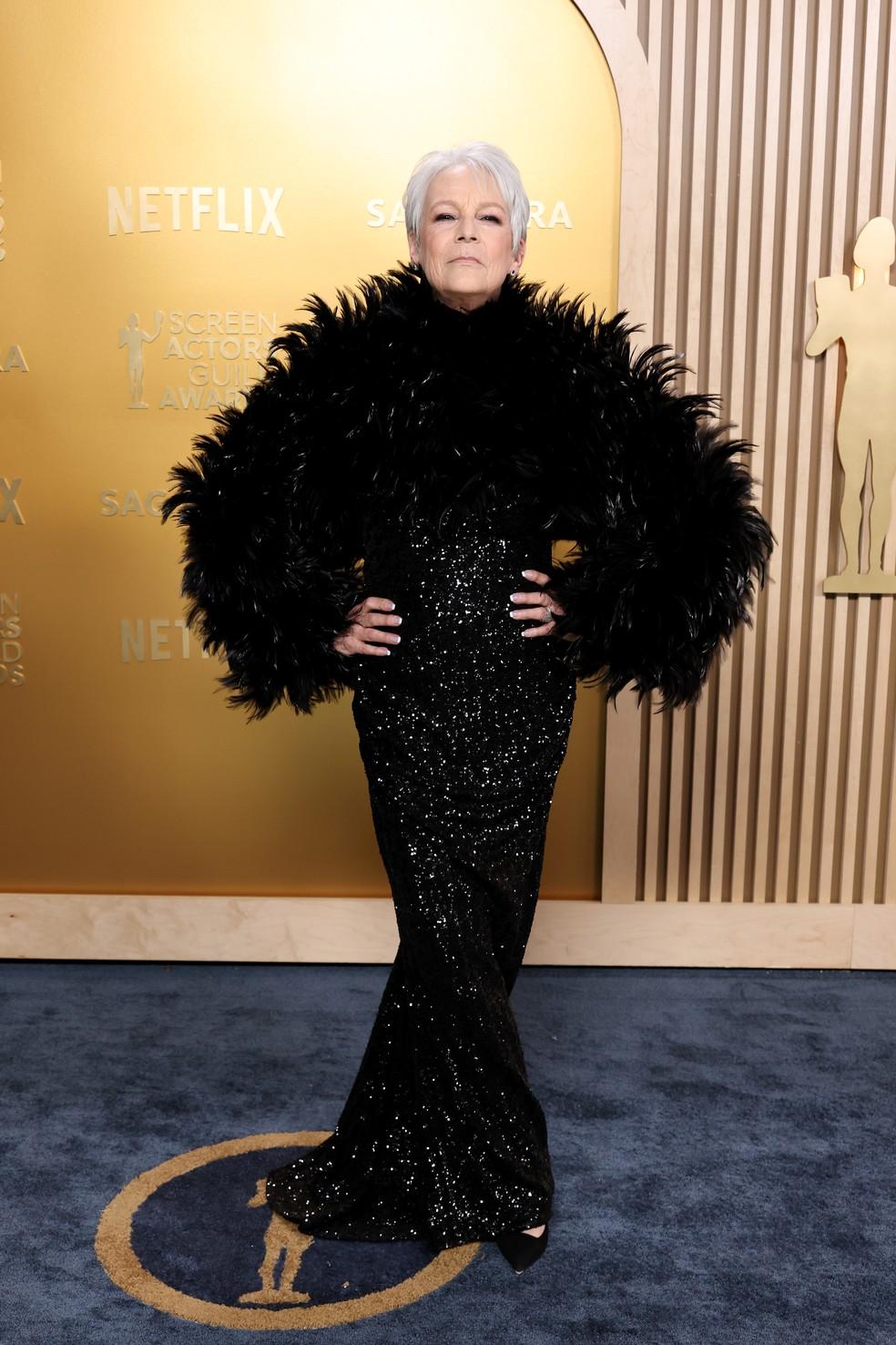 Jamie Lee Curtis no SAG Awards 2025