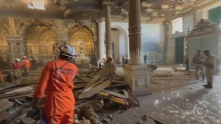 Tragédia na Igreja de Ouro: turista morre após desabamento em Salvador