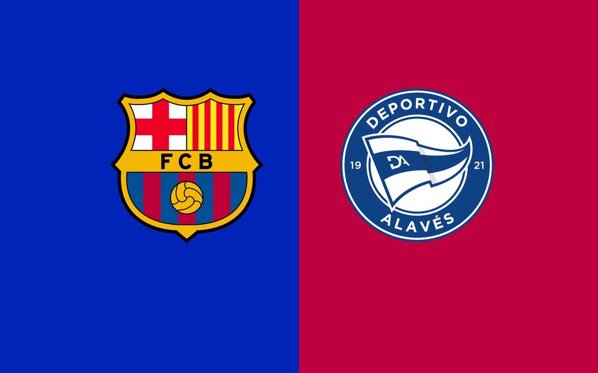 FC Barcelona vs Deportivo Alavés - Detalhes do jogo