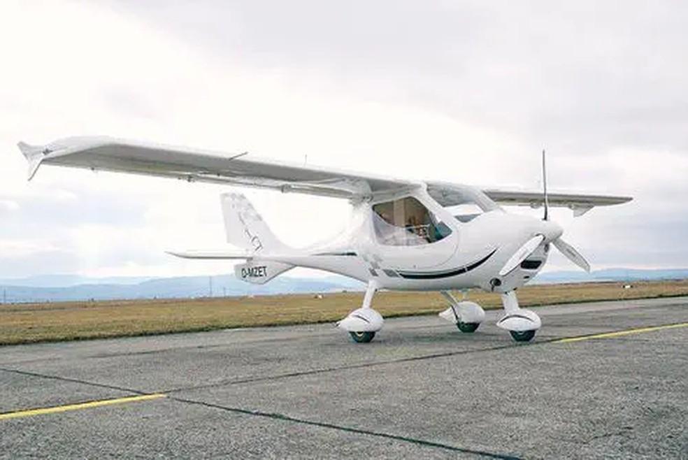 Modelo CT Super, da Flight Design, similar ao avião que caiu em Quadra