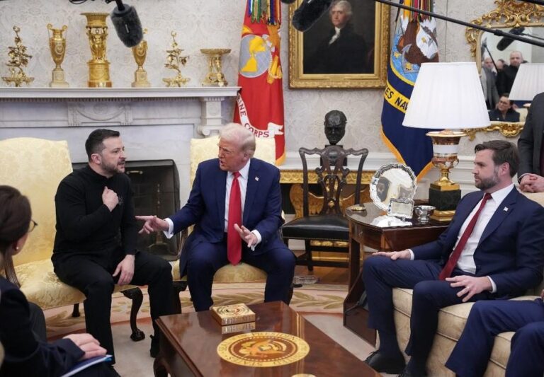 Conflito entre Zelensky e Trump: Rixa na Casa Branca Revela Tensão nas Relações EUA-Ucrânia