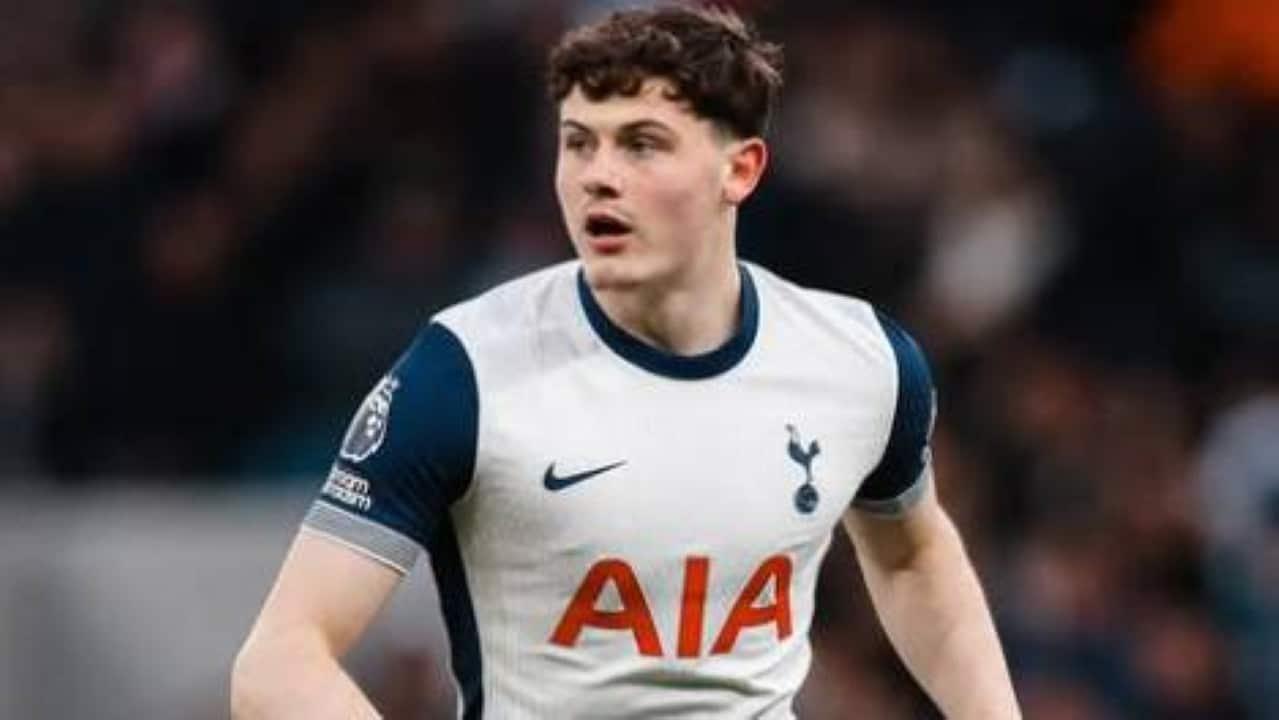 Imagem do Tottenham durante a partida