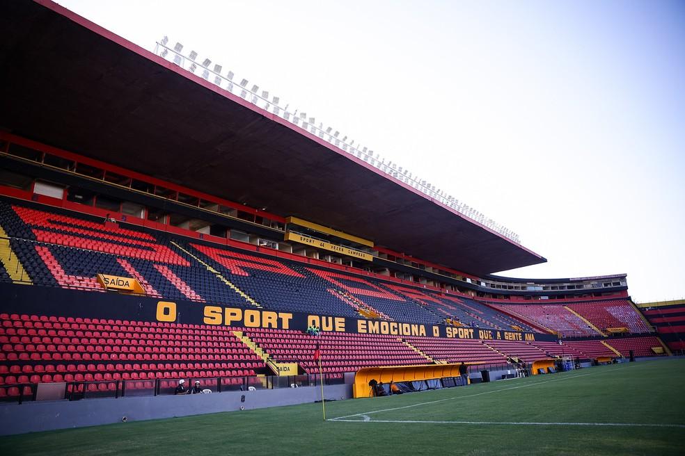 Ilha do Retiro onde ocorrerá o jogo entre Sport e Fortaleza