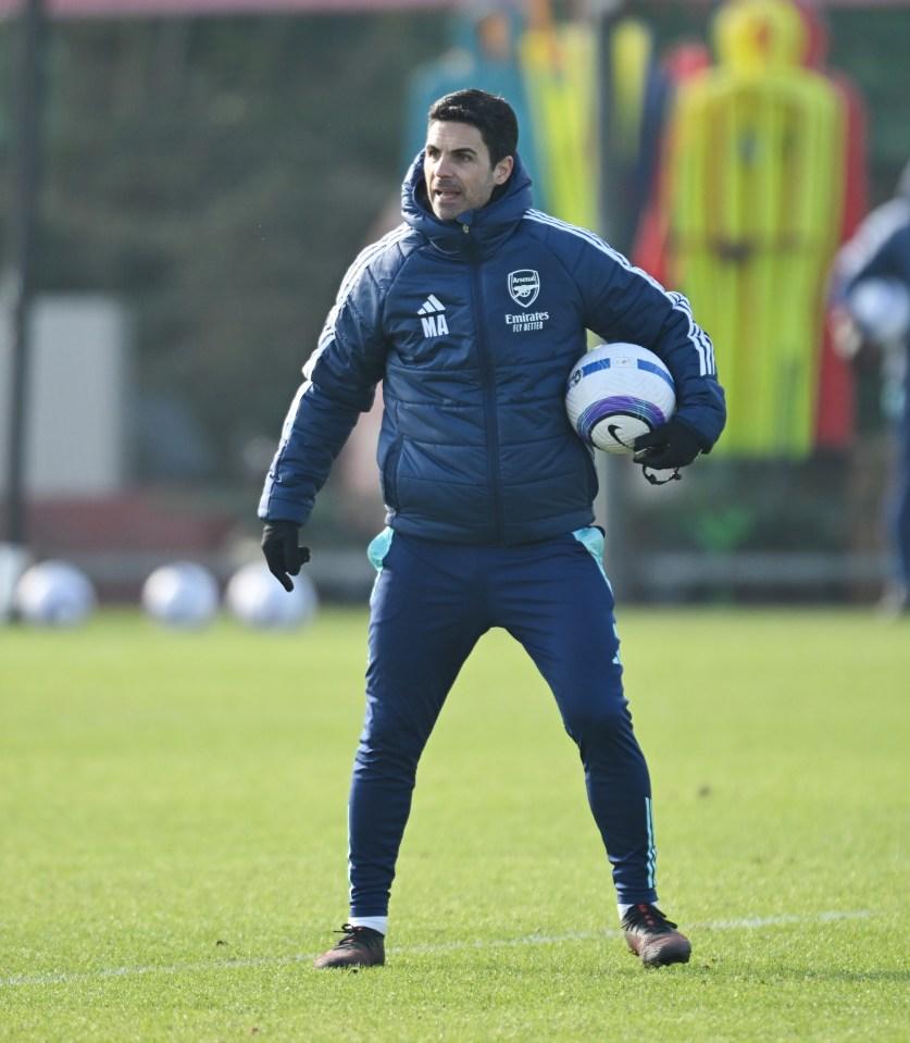 Mikel Arteta, treinador do Arsenal.