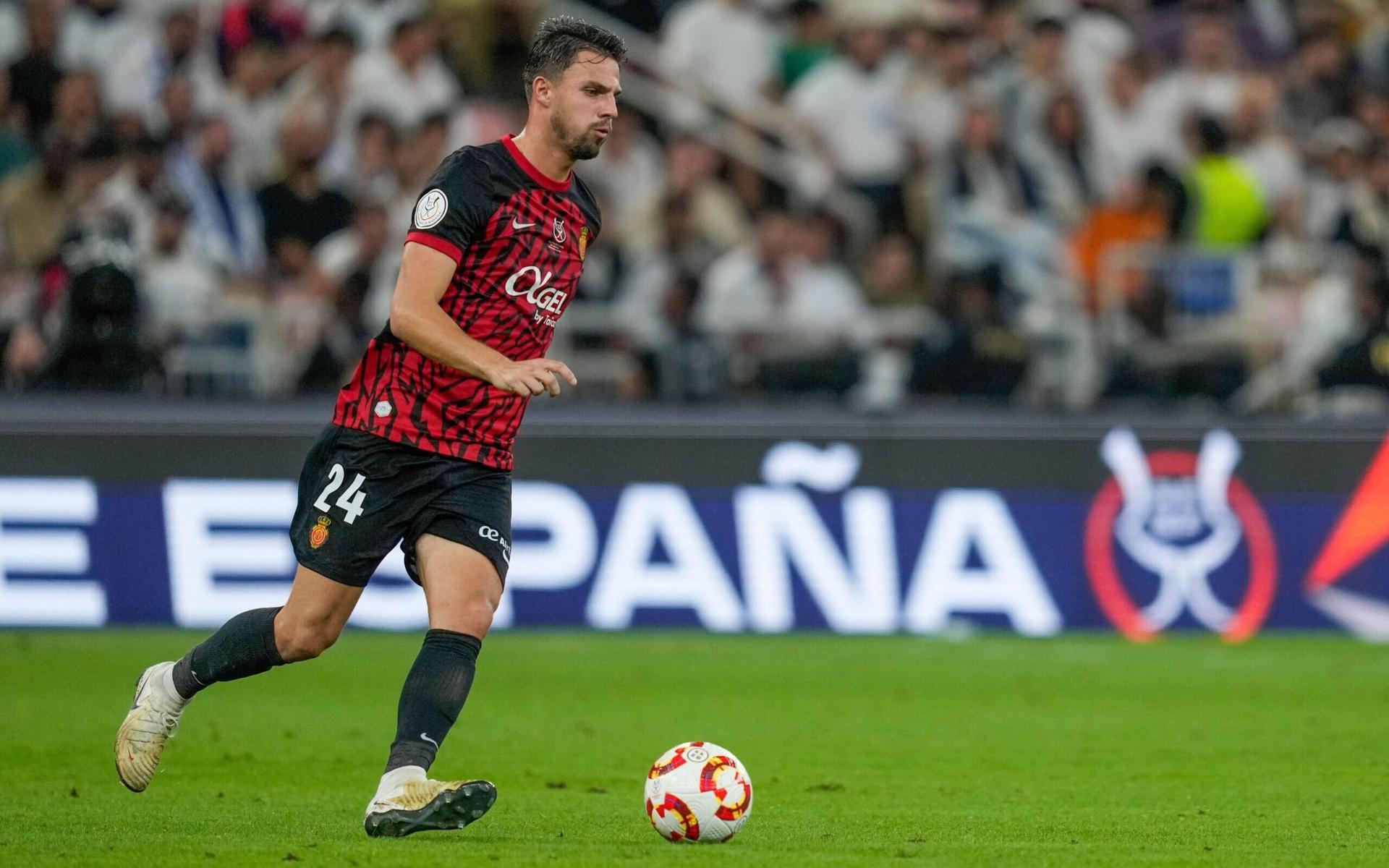 Martin Valjent, do Mallorca, em ação