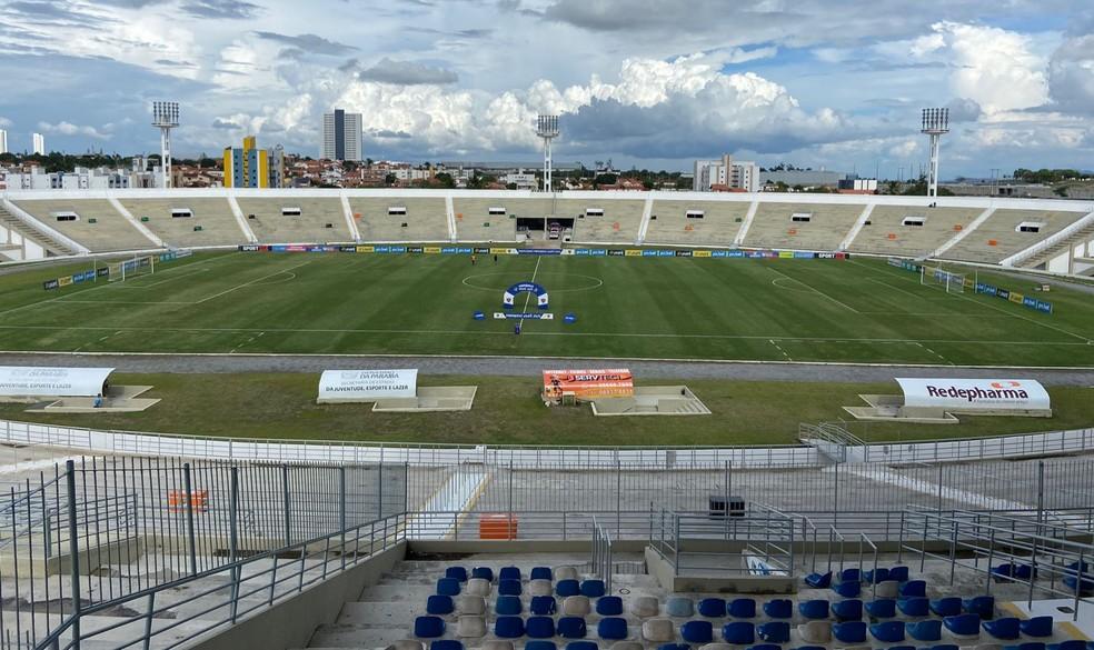 Estádio Amigão, em Campina Grande, será o palco de Treze x Botafogo-PB
