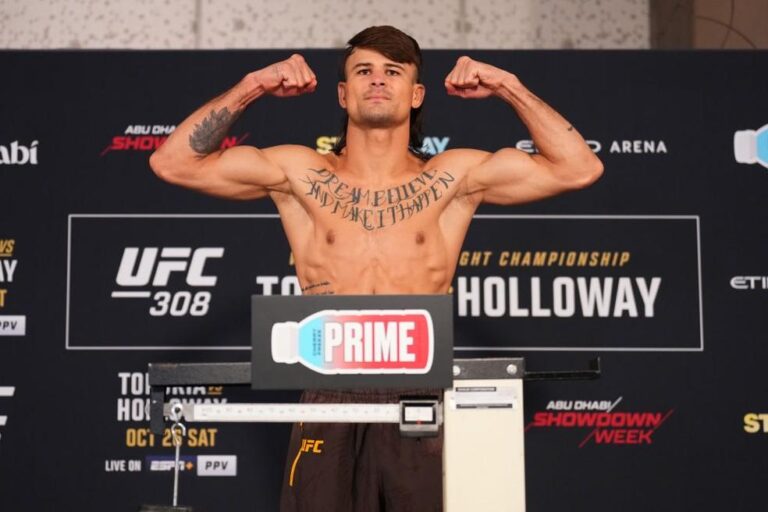 Diego Lopes é escalado para disputa de título no UFC 314 após abdicação de Topuria