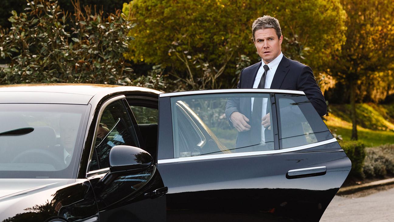 Stephen Amell in 'Suits LA'.