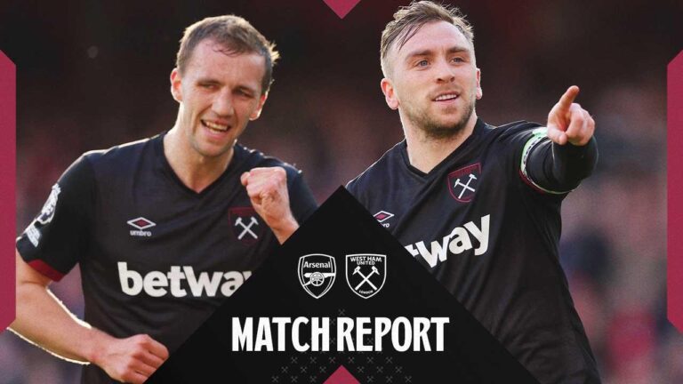 Arsenal sofre derrota em casa para o West Ham e vê título distante