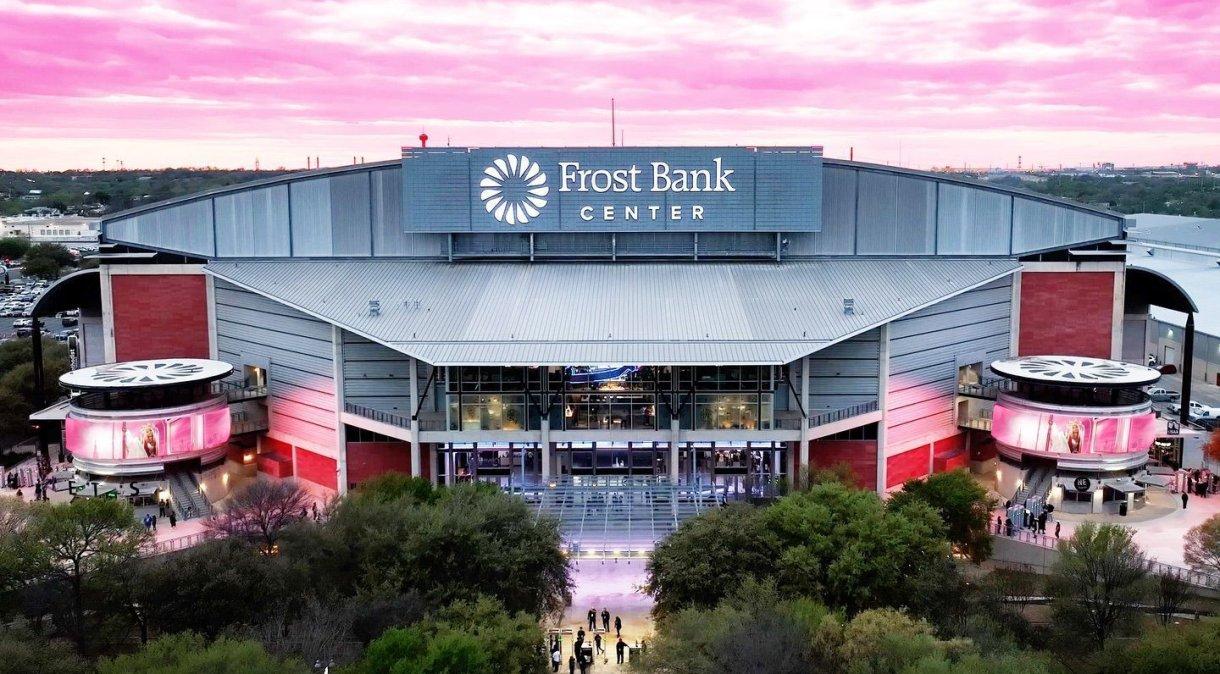 Frost Bank Center, em San Antonio, no Texas.