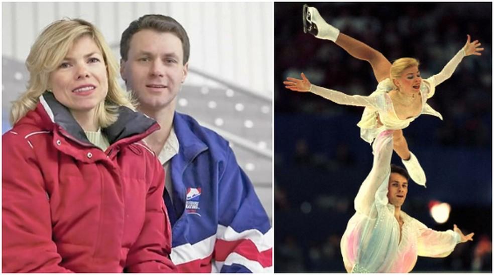 Evgenia Shishkova e Vadim Naumov, campeões mundiais de patinação