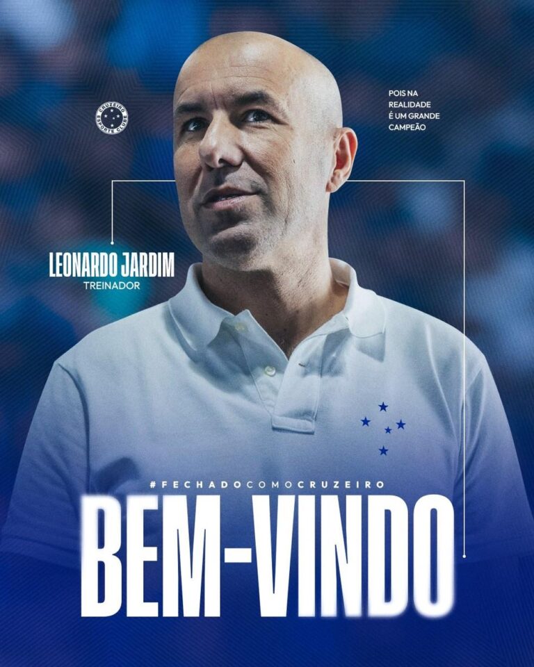 Cruzeiro Anuncia Leonardo Jardim Como Novo Técnico