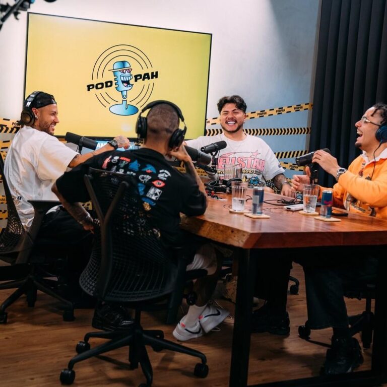 Neymar Marca Retorno ao Santos com Participação em Podcast e Treino Pré-Jogo