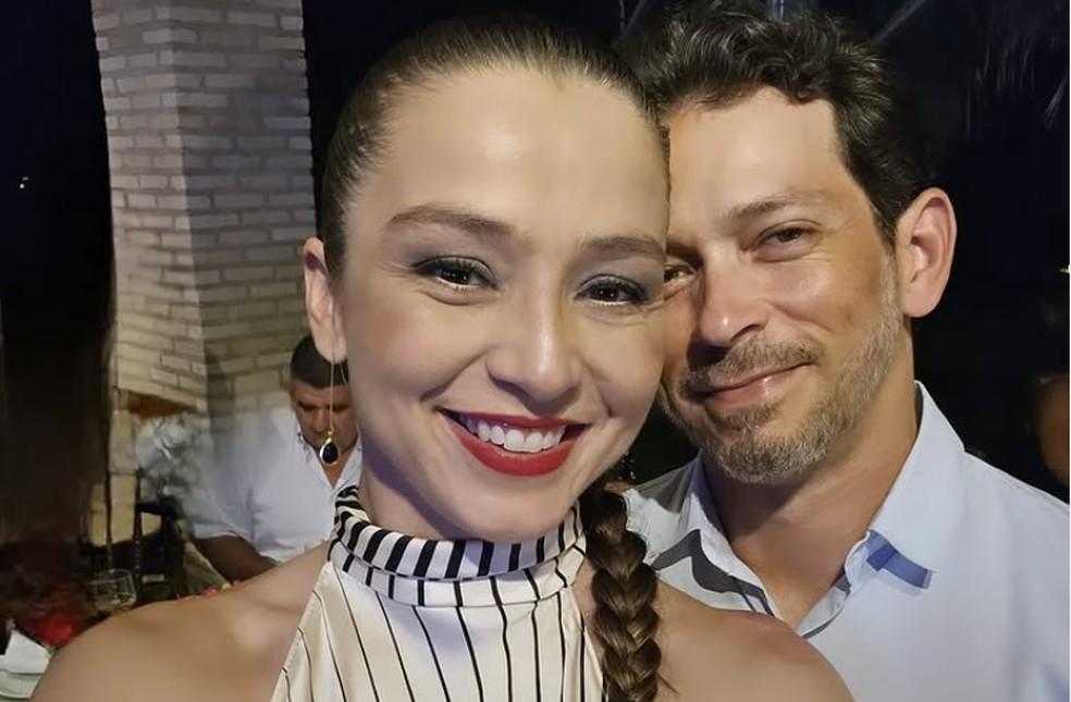 Jaquelini Pereira do Santos e o marido Vitor Medrado