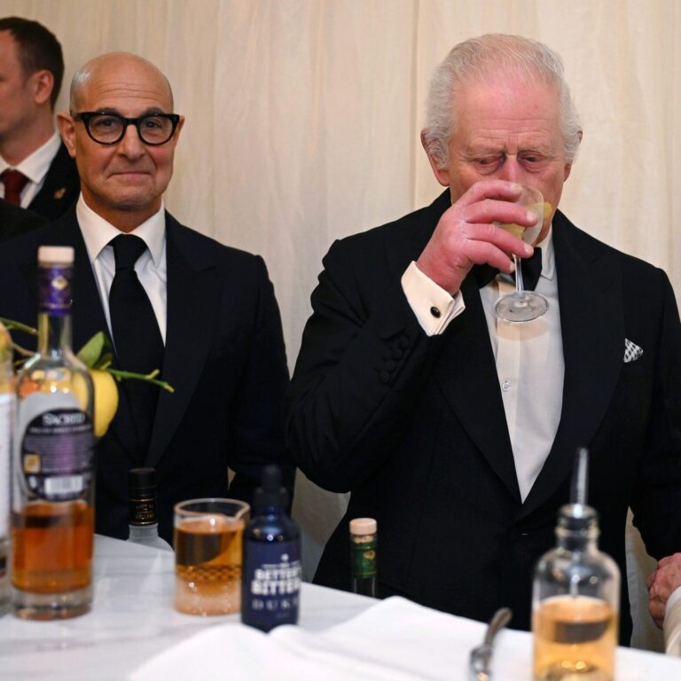 Um Banquete às Cegas: O Jantar de Rei Charles III com Stanley Tucci e Celebridades