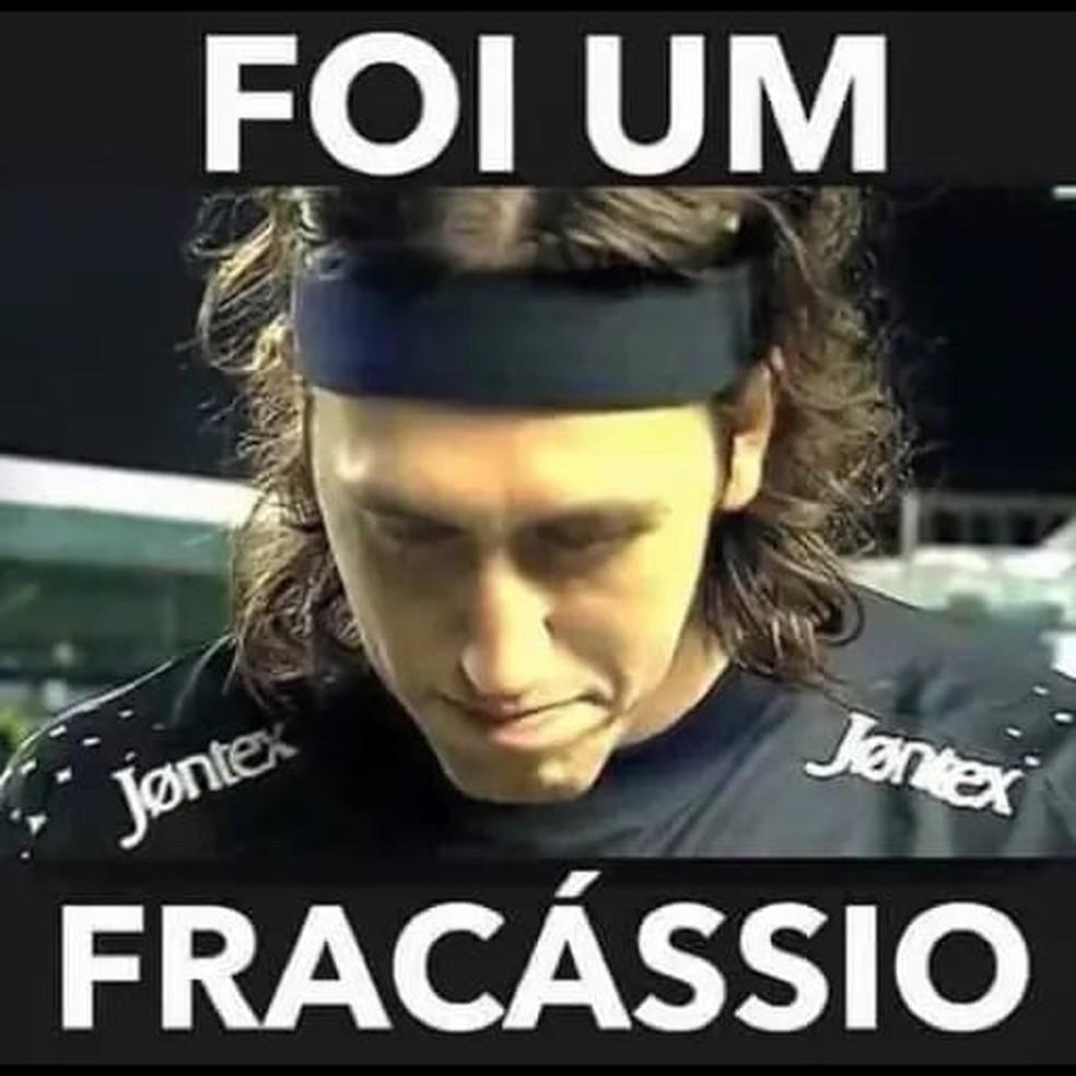 Cássio é alvo de zoações após eliminação do Cruzeiro