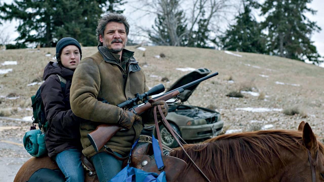 Com Bella Ramsey em The Last of Us