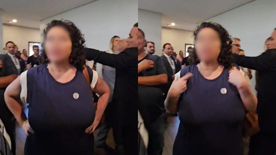 Mulher presa por injúria racial