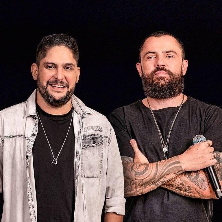 Imagens da dupla Jorge e Mateus