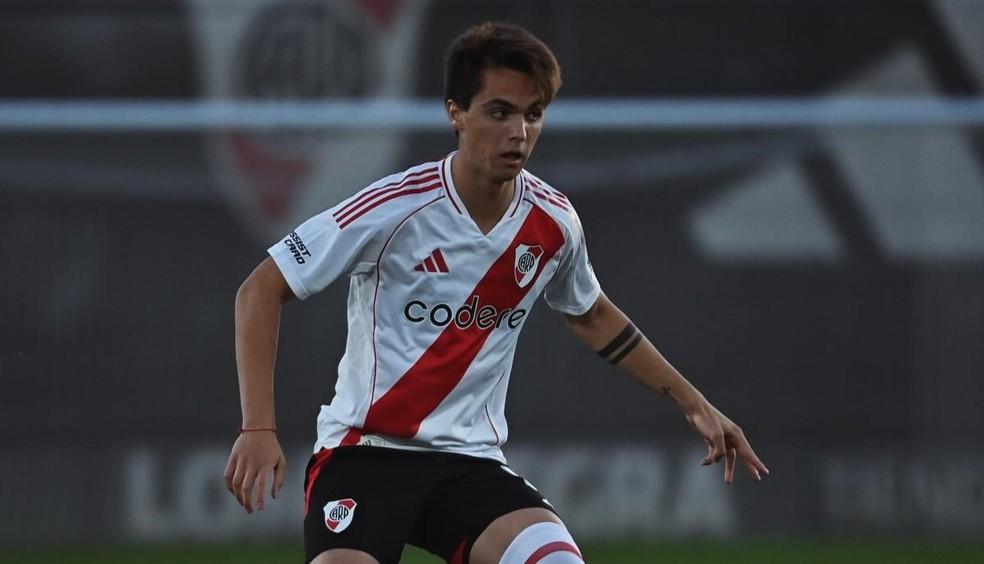 Giorgio Costantini, meia brasileiro da base do River Plate