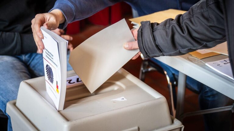 Participação recorde nas eleições de Bundestag em Dresden e região de Leipzig