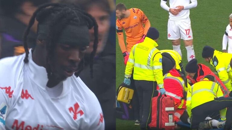 Moise Kean Desmaia em Campo e é Hospitalizado Após Incidente Grave na Série A