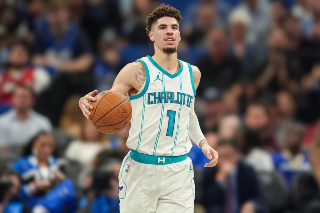 LaMelo Ball, armador do Charlotte Hornets, da NBA.