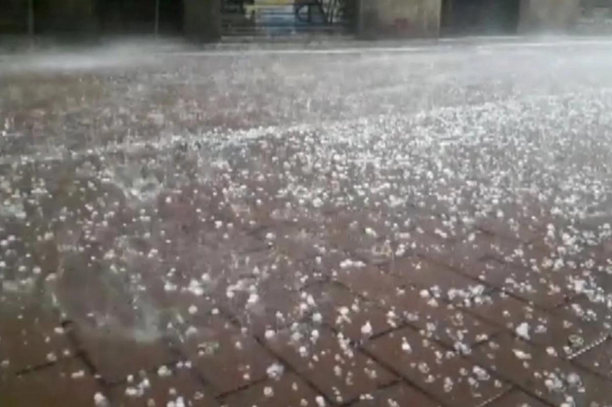FOTO: Se espera caída de granizo em distintas partes do país.