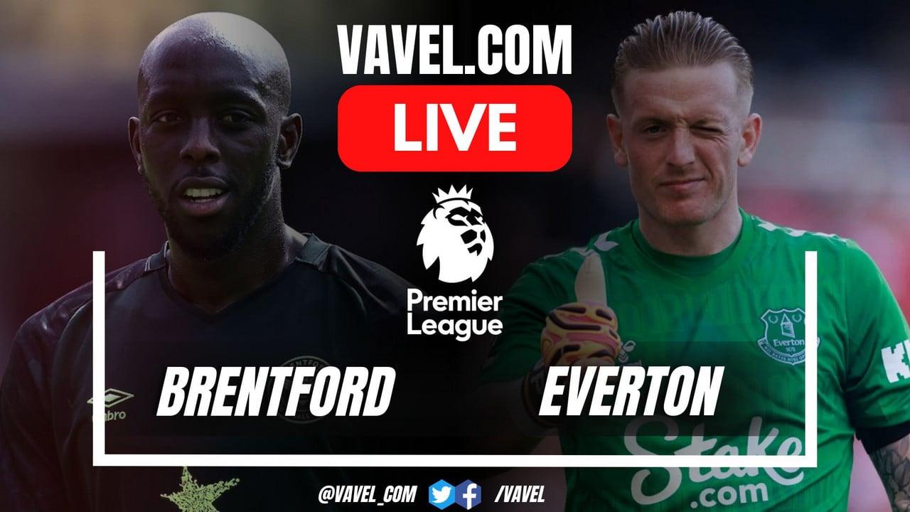 Brentford vs Everton em jogo ao vivo da Premier League