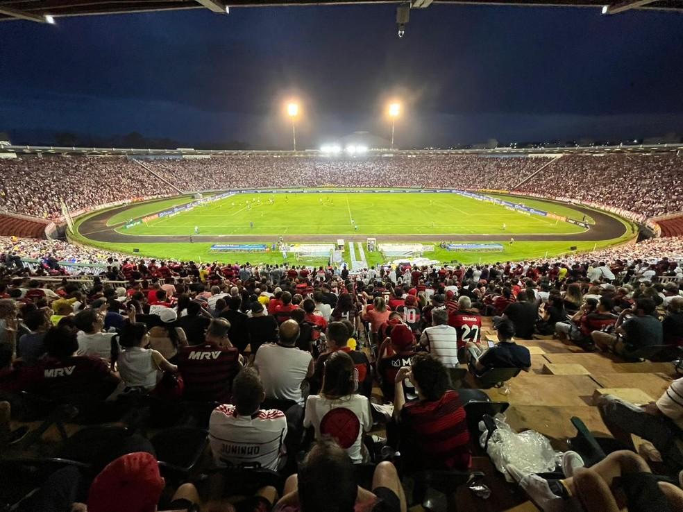 Torcida do Flamengo no Parque do Sabiá