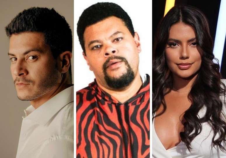 Arthur Aguiar, Babu Santana e Fernanda Bande