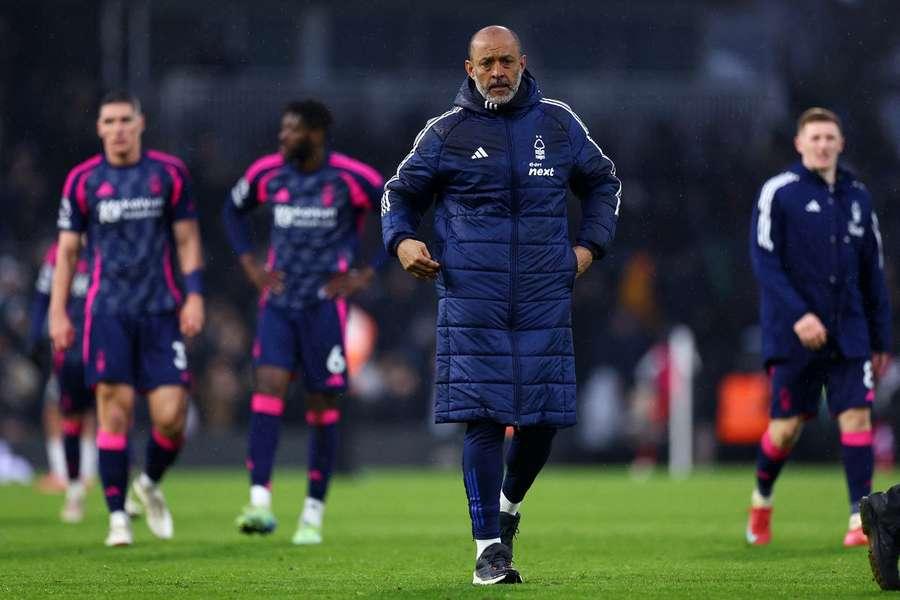 Nuno Espírito Santo, técnico do Nottingham Forest.